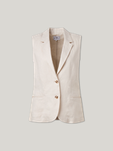 Bild von Gilet aus Leinen