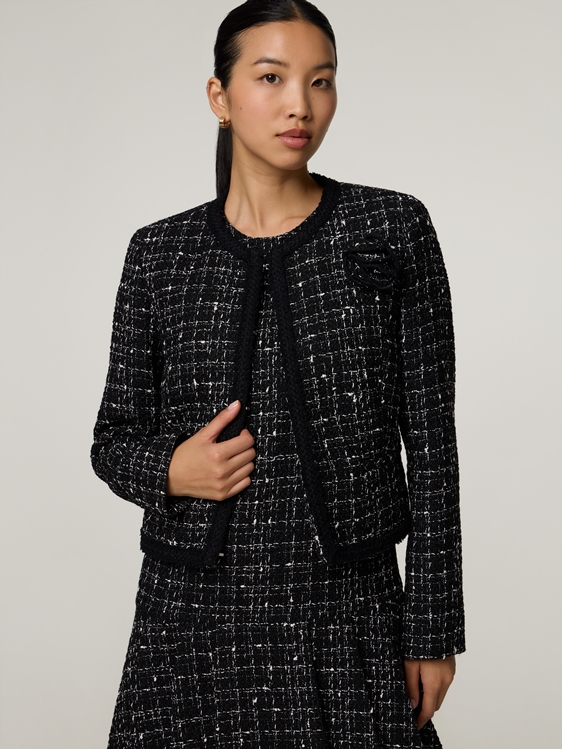 Bild von Tweed Blazer Jacke