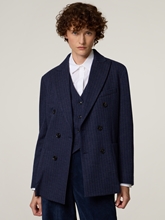 Bild von Blazer mit Nadelstreifen MASCULINE