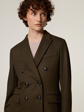 Bild von Doppelreihiger Blazer aus Jersey