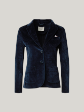 Bild von Blazer aus Samt im Slim Fit