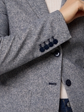 Bild von Blazer mit Baumwolle