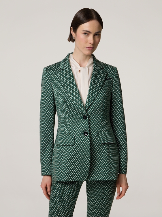 Bild von Blazer mit Muster