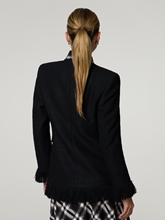 Bild von Tweedblazer aus Bouclé