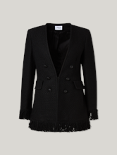 Bild von Tweedblazer aus Bouclé