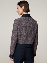 Bild von  Tweed-Jacke mit Denim-Details