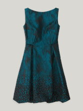 Image sur Robe de soirée motif chenille CORALY
