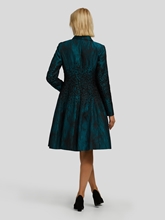 Image sur Robe de soirée avec maille chenille LUCIA