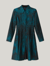 Image sur Robe de soirée avec maille chenille LUCIA
