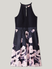 Image sur Robe de soirée avec imprimé floral