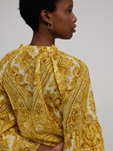 Bild von Seidenkleid mit Volant BRENDA