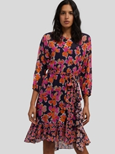 Bild von Chiffonkleid mit Volant-Details