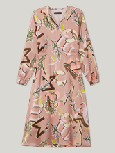 Image sur Robe midi en soie