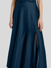 Bild von Maxirock aus Satin