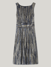 Image sur Robe de soirée effet métallique