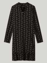 Bild von Kleid mit Zebra-Print