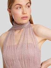 Bild von Abendkleid in Wickel-Optik