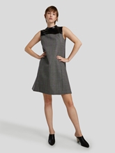 Bild von Kleid mit Karo-Muster