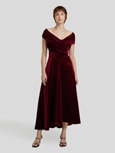 Bild von Samtkleid
