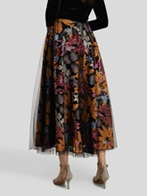 Image sur Jupe midi à paillettes