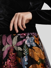 Image sur Jupe midi à paillettes