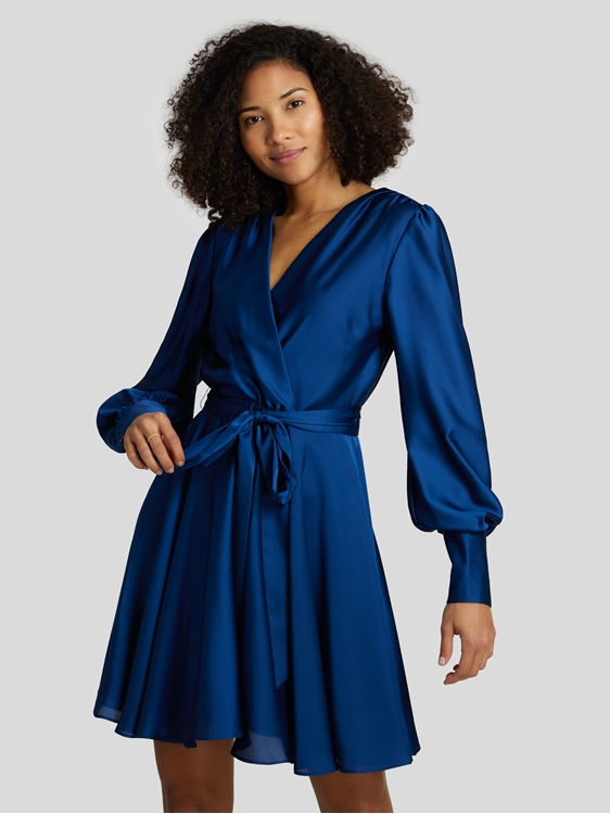 Image sur Robe de soirée effet cache-coeur