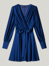 Image sur Robe de soirée effet cache-coeur