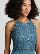 Image sur Robe de soirée avec dentelle