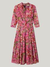 Bild von Midikleid mit Blumen-Print