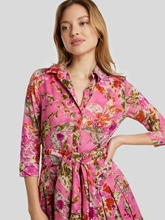 Bild von Midikleid mit Blumen-Print