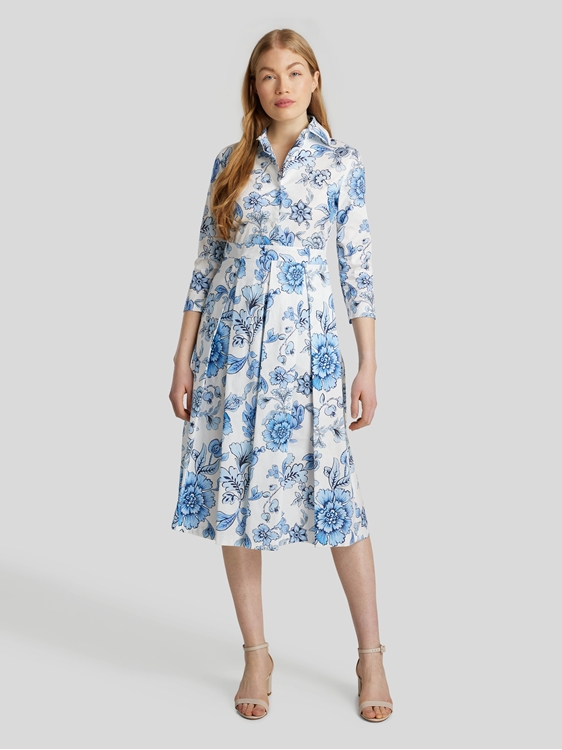 Bild von Blusenkleid mit Flower-Print