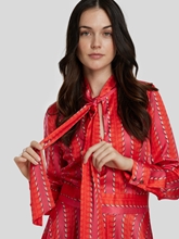 Image sur Robe midi en soie