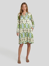 Bild von Seidenkleid mit Print