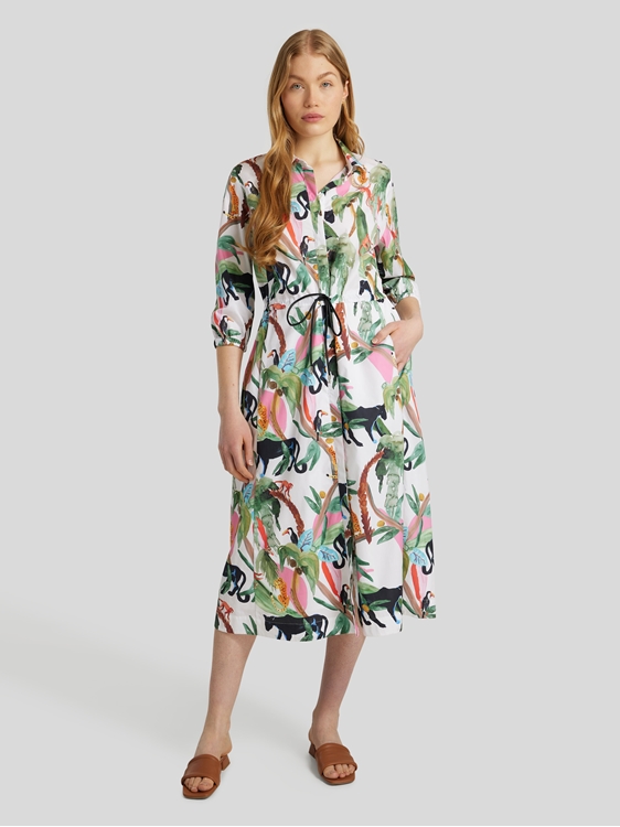Bild von Blusenkleid mit Jungle-Print