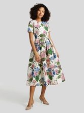 Bild von Midikleid aus Jaquard