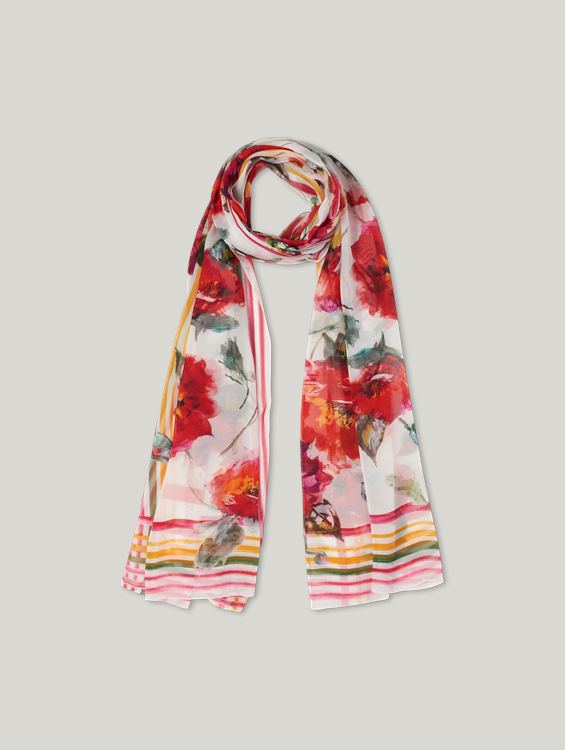 Bild von Stola mit Flower-Print