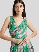 Image sur Robe de cocktail imprimé fleuri