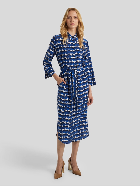 Bild von Hemdblusenkleid mit Print