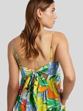 Image sur Robe midi imprimé floral