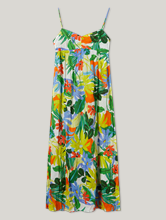 Image sur Robe midi imprimé floral