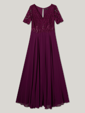 Bild von Abendkleid mit 3/4-Arm