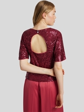 Bild von Bluse aus Pailletten