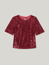 Bild von Bluse aus Pailletten