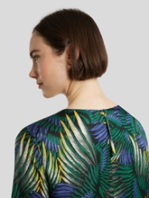 Bild von Kleid mit Federn-Print