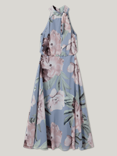 Image sur Robe midi col Lavallière