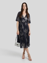 Image sur Robe midi imprimé pailleté