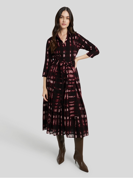 Bild von Blusenkleid mit Print AUDREY