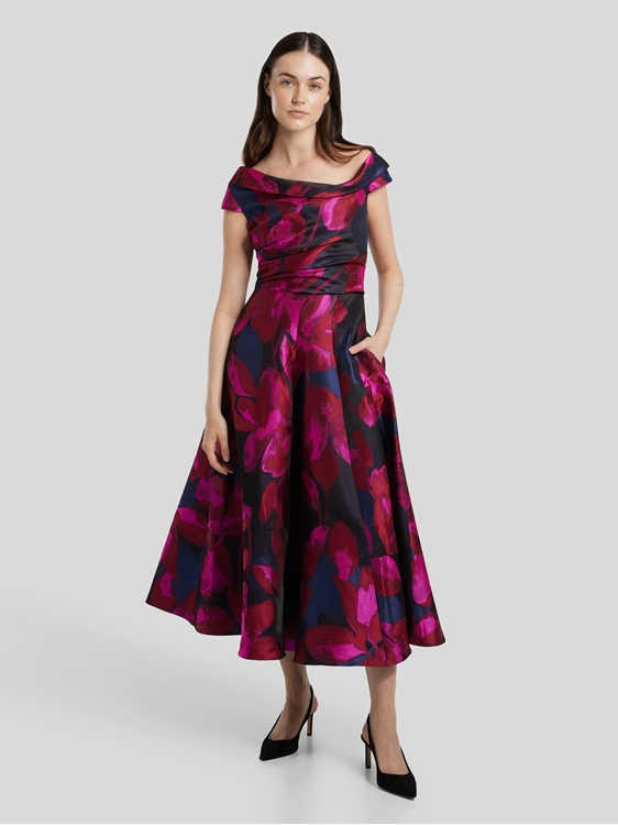 Bild von Cocktailkleid mit Allover-Print