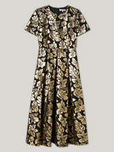 Image sur Robe de cocktail imprimée MIK