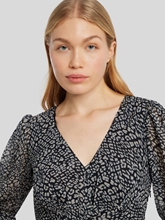 Image sur Robe midi imprimé allover